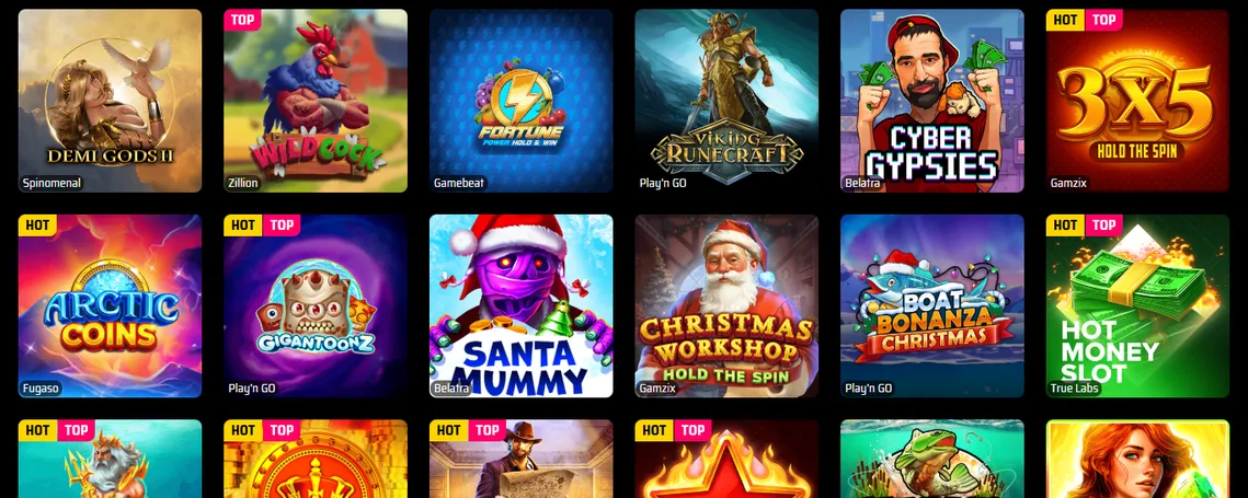 Vyzkoušejte nabídky SlotsVader Casino